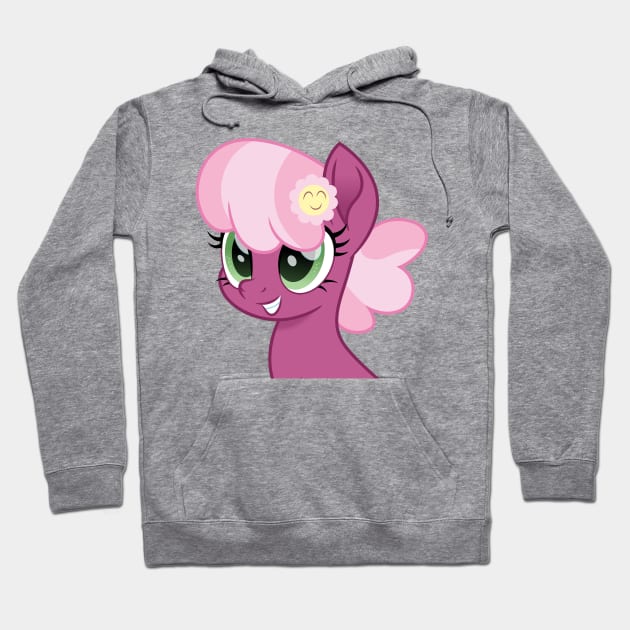 Cheerilee portrait short mane Hoodie by CloudyGlow